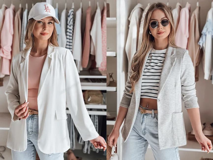 Jak stylizować długą marynarkę damską na różne okazje?